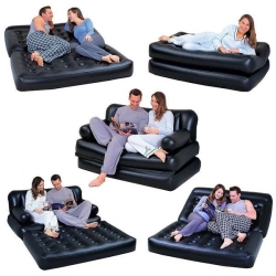 5 In 1 Air Sofa Bed-Black