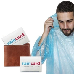 Credit Card Sized Raincoat-4 pcs